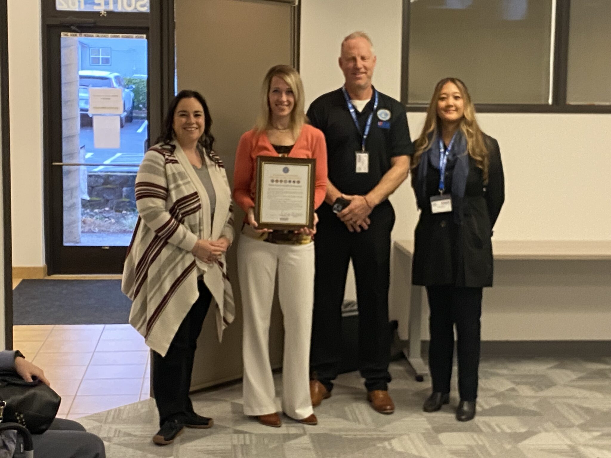 Portland Area Agencies Awarded ESGR Statement of Support Eden Health